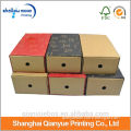 Hot sale and best price in colorful print and logo print custom made sliding paper shoe box